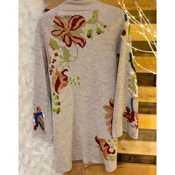 Long embroider Sweater - Anthropologie - Picture 2 of 2